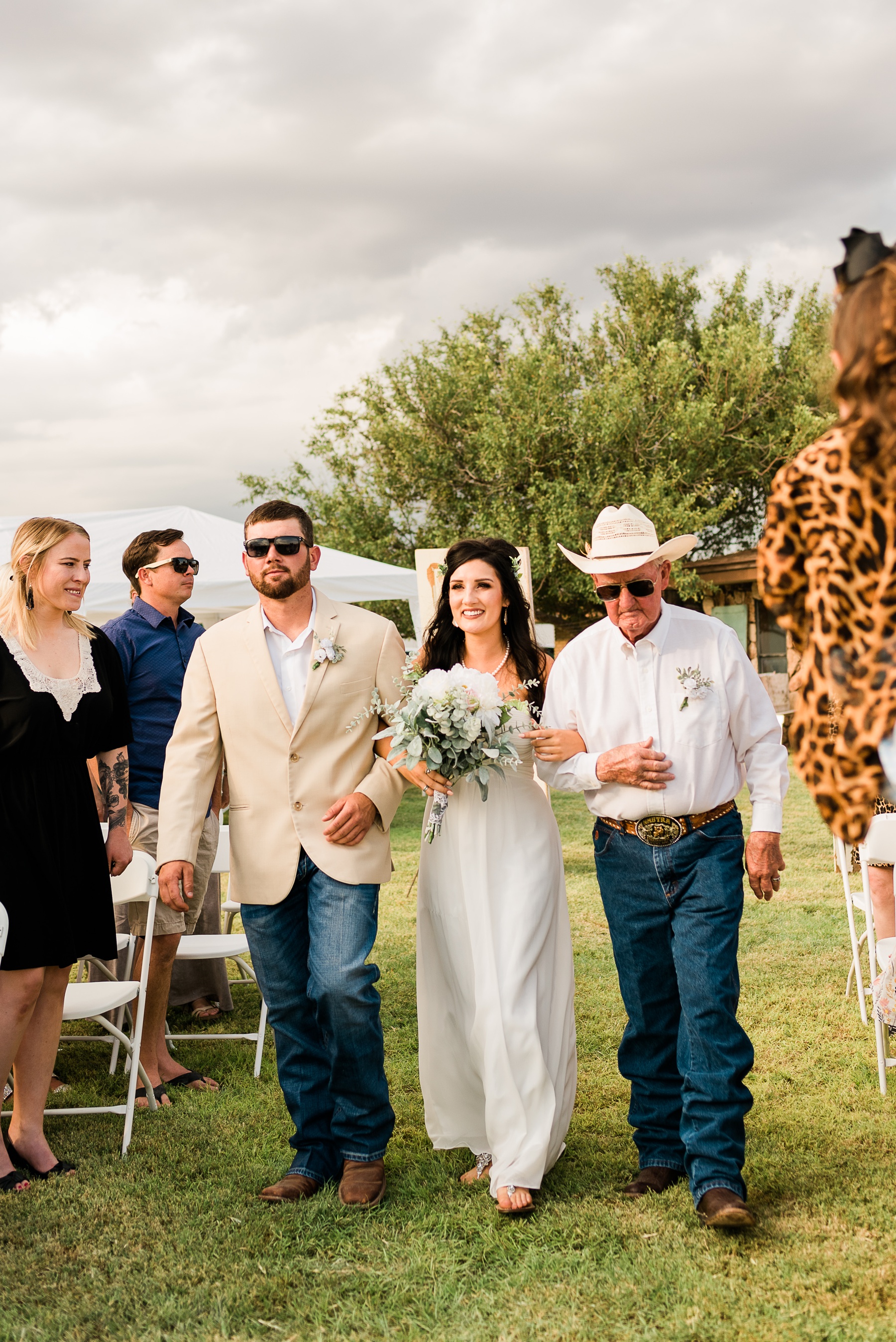 Backyard New Mexico Wedding