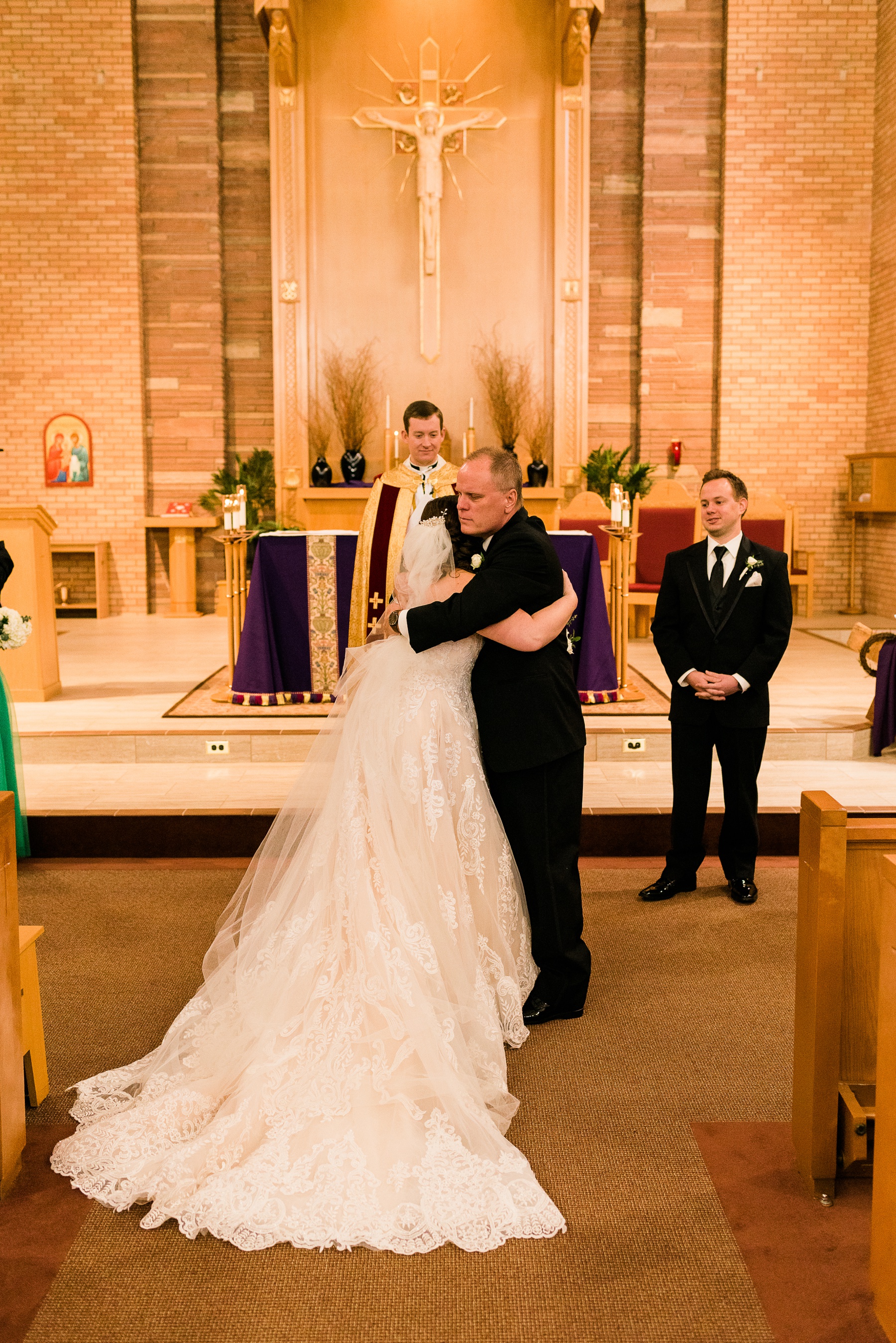 Wedding at St. Paul Catholic Church Colorado Springs