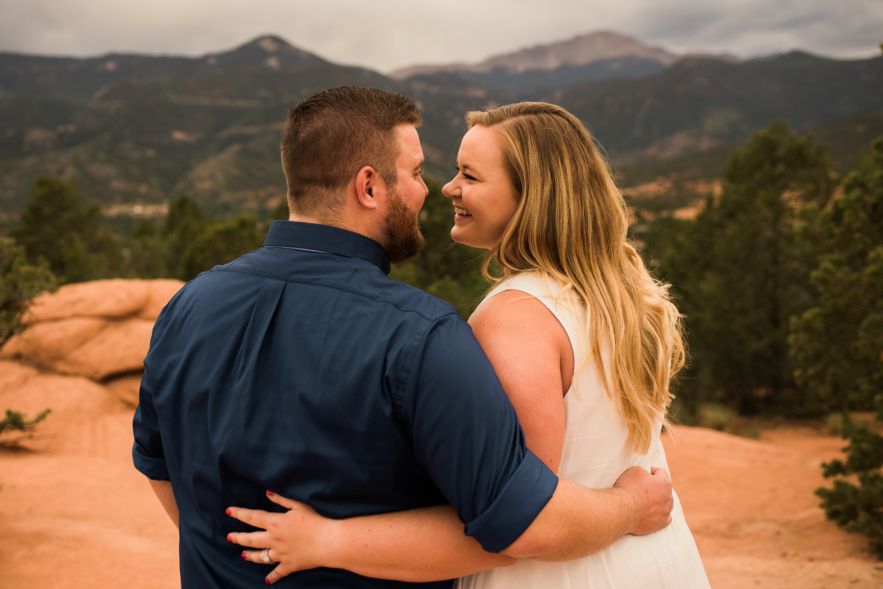 Garden of the Gods Engagement Session