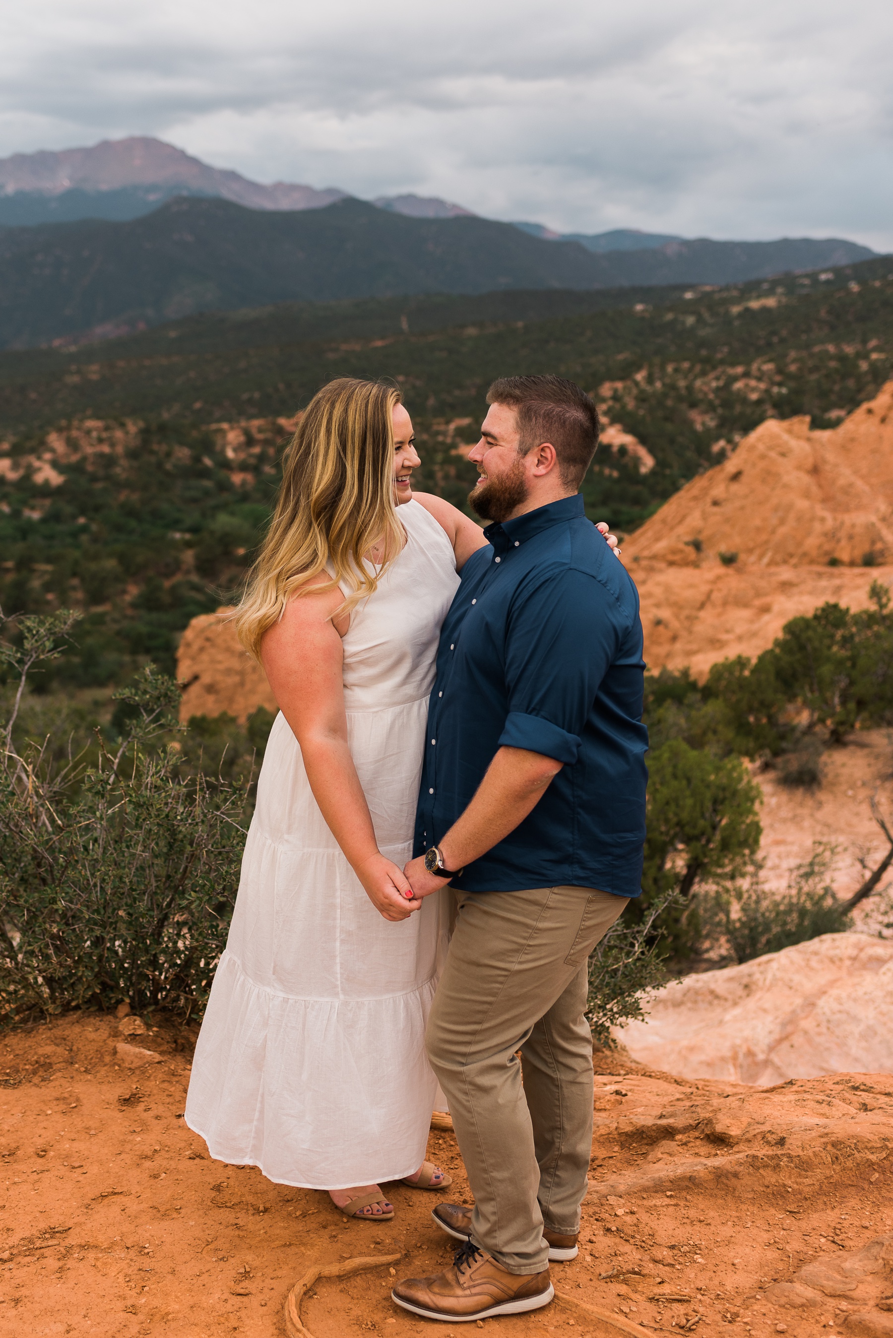 Garden of the Gods Engagement Session