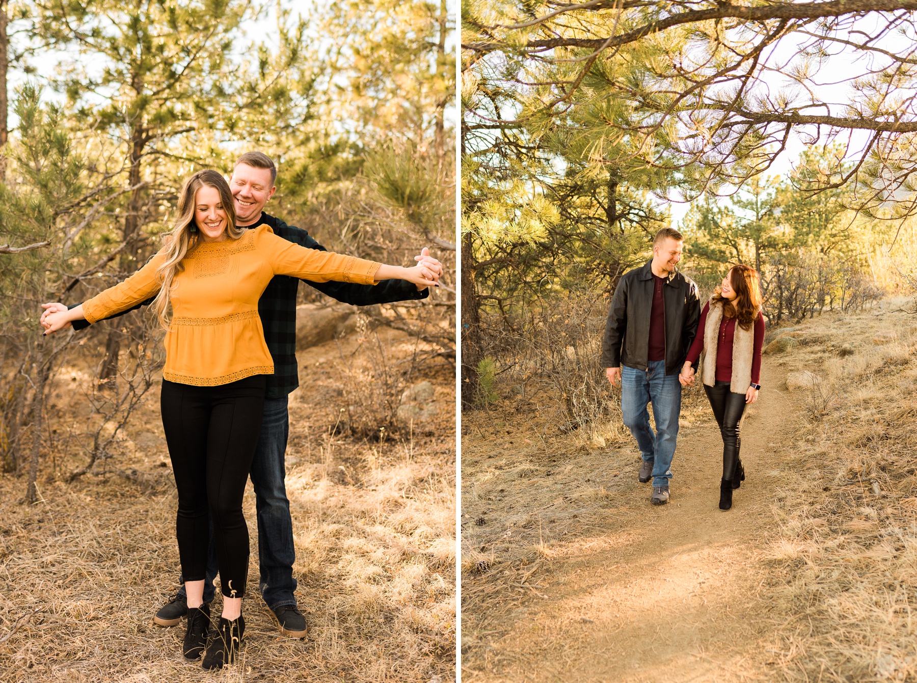 Colorado Springs Engagement Session Cheyenne Canyon