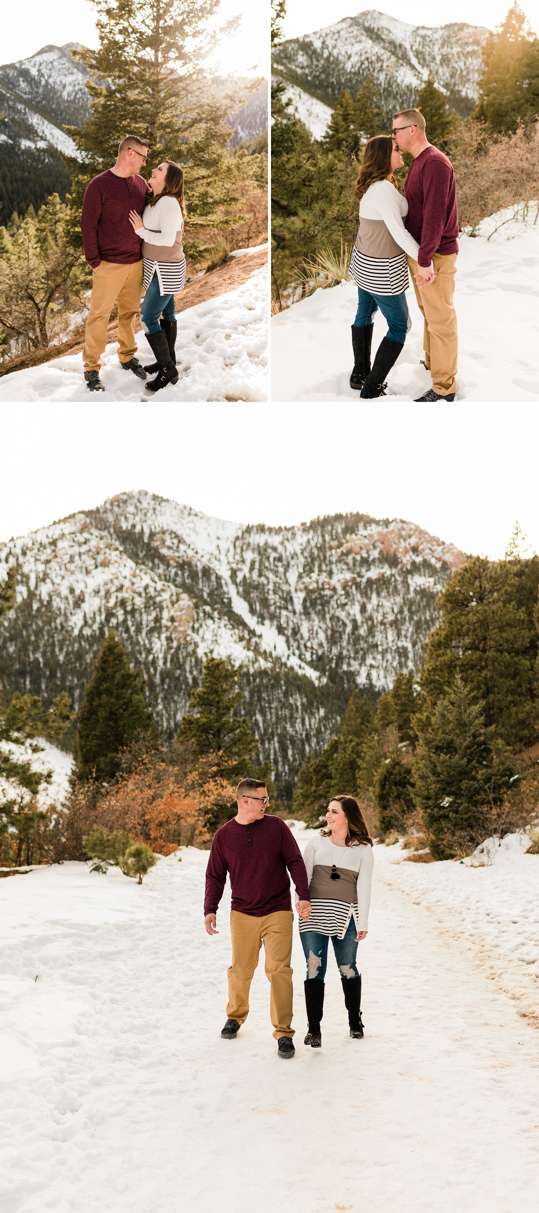 Mountain Colorado Springs Engagement Session