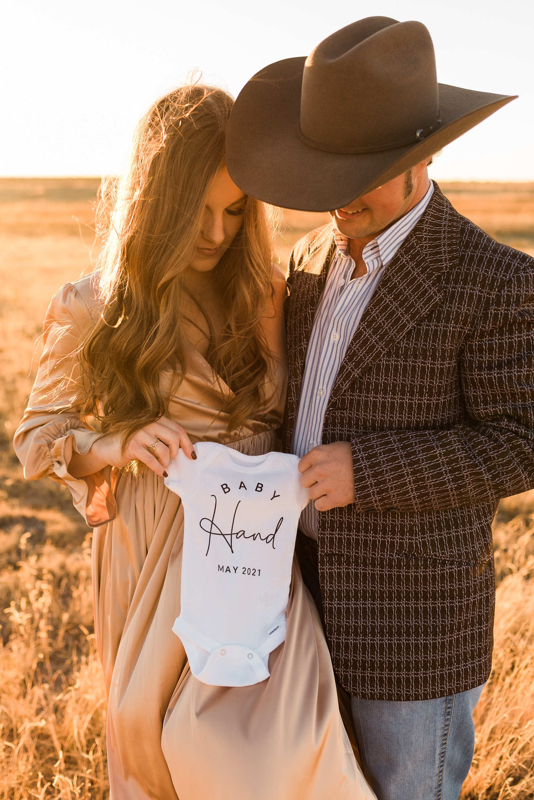Cowboy Hat Baby Announcement Photo Inspiration
