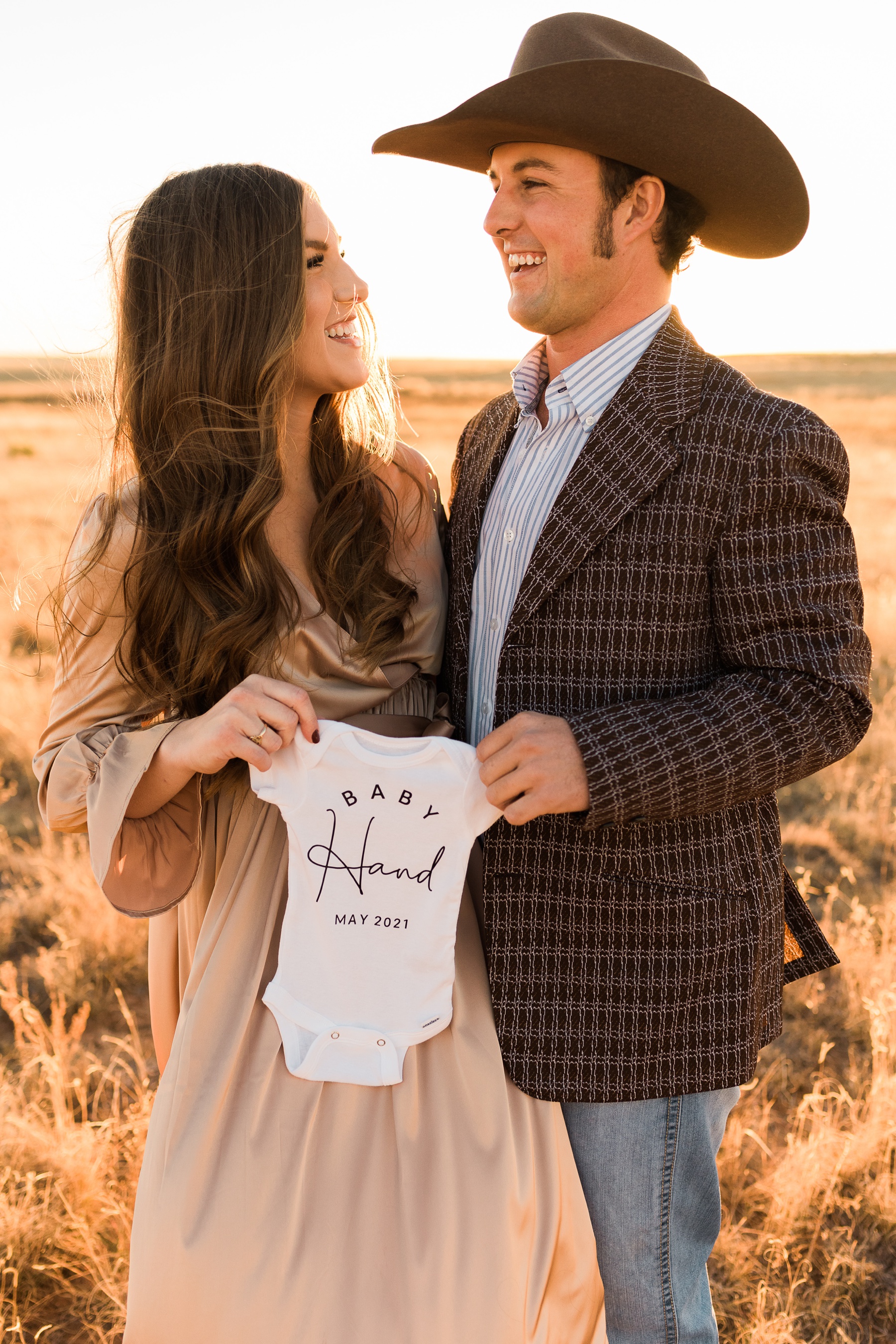 Western Baby Announcement Photo Inspiration